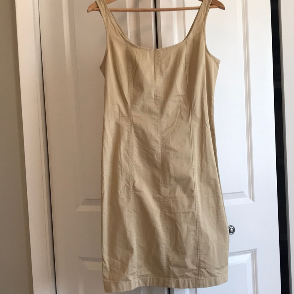 J Crew Fitted Lightweight Chino Dress